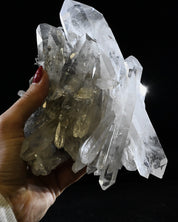 Arkansas Clear Quartz Cluster 3.9 lbs — 6x5x4 in