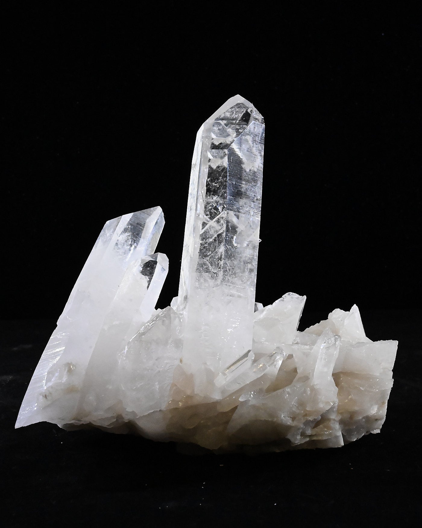 Arkansas Clear Quartz Cluster 4.5 lbs — Fisher Mountain — 7x6x5 inches