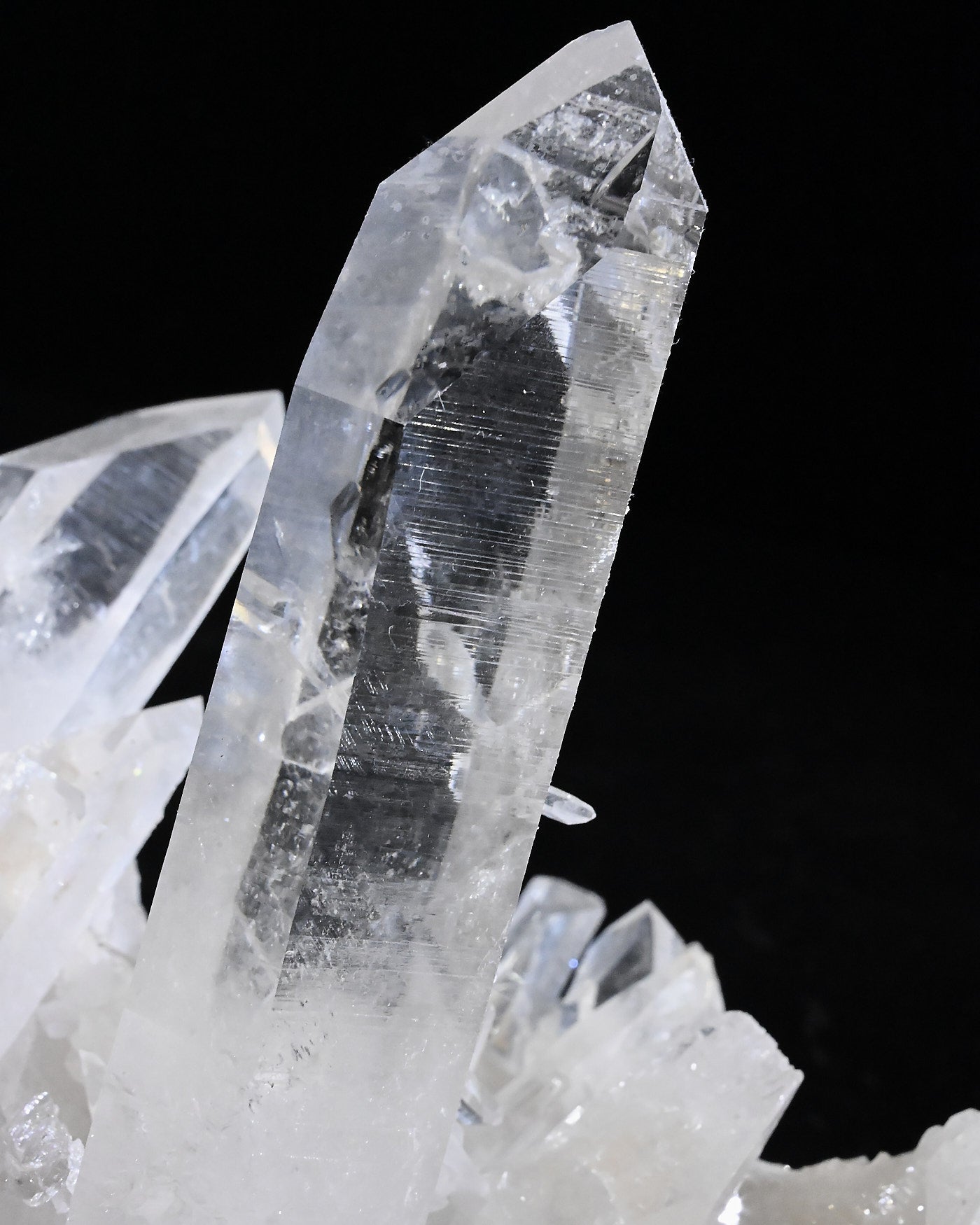 Arkansas Clear Quartz Cluster 4.5 lbs — Fisher Mountain — 7x6x5 in