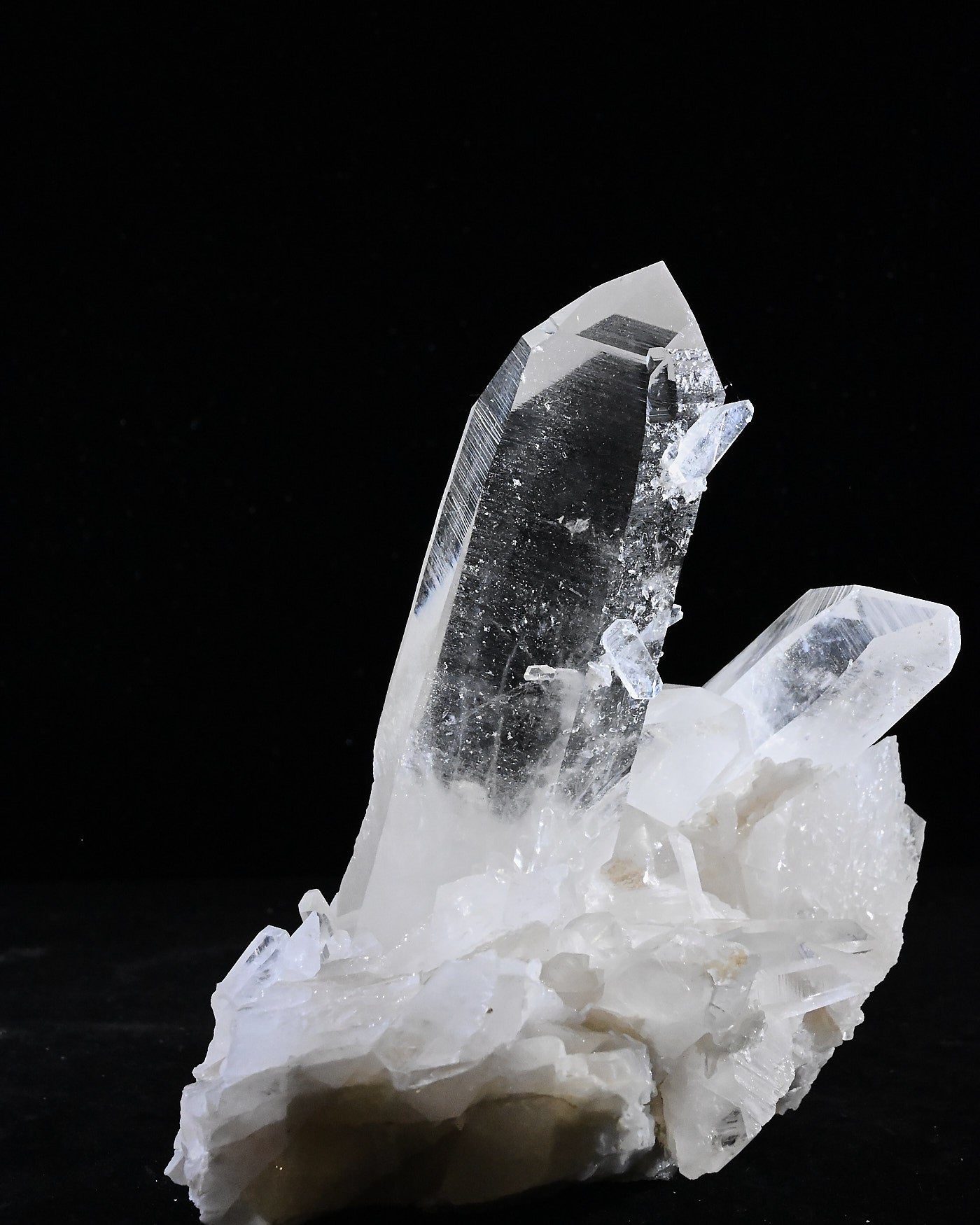 Arkansas Clear Quartz Cluster 4.5 lbs — Fisher Mountain — 7x6x5 in