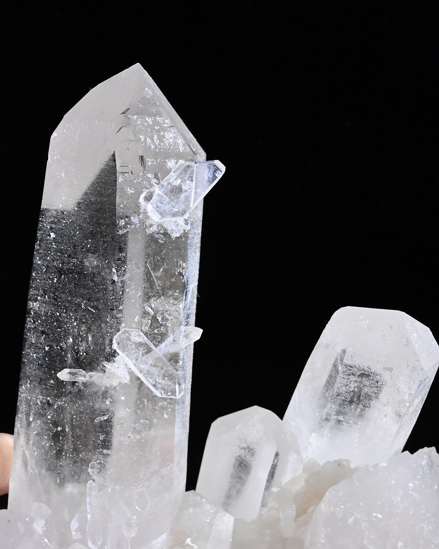 Arkansas Clear Quartz Cluster 4.5 lbs — Fisher Mountain — 7x6x5 in