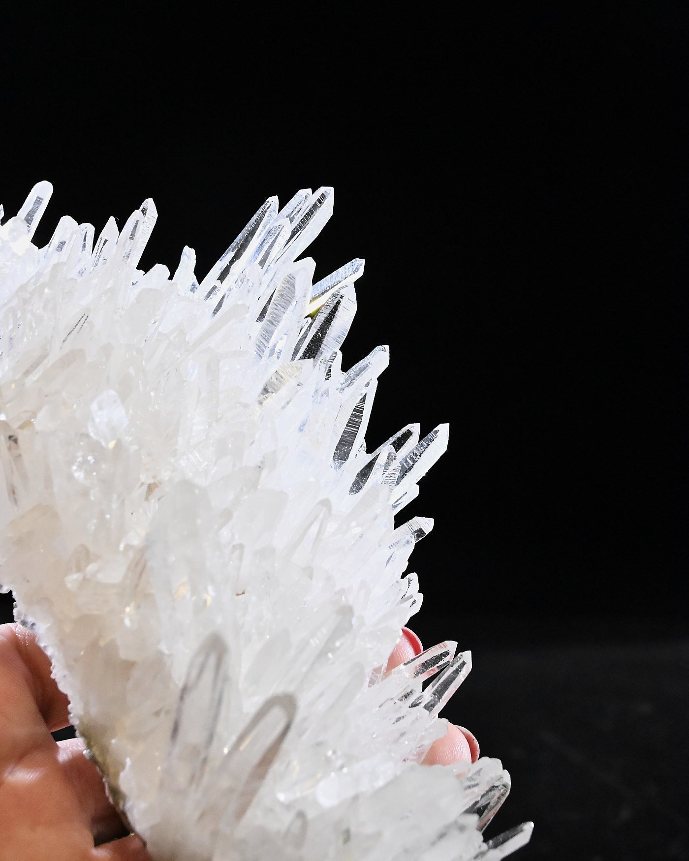 Arkansas Clear Quartz Cluster 0.635 lb — 6x3x3 inches