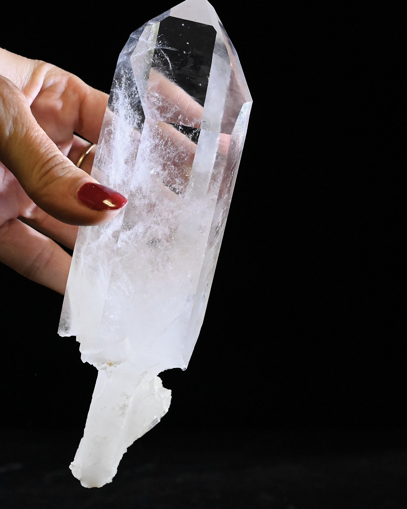 Arkansas Quartz Scepter 0.975 lb — 7x3 in