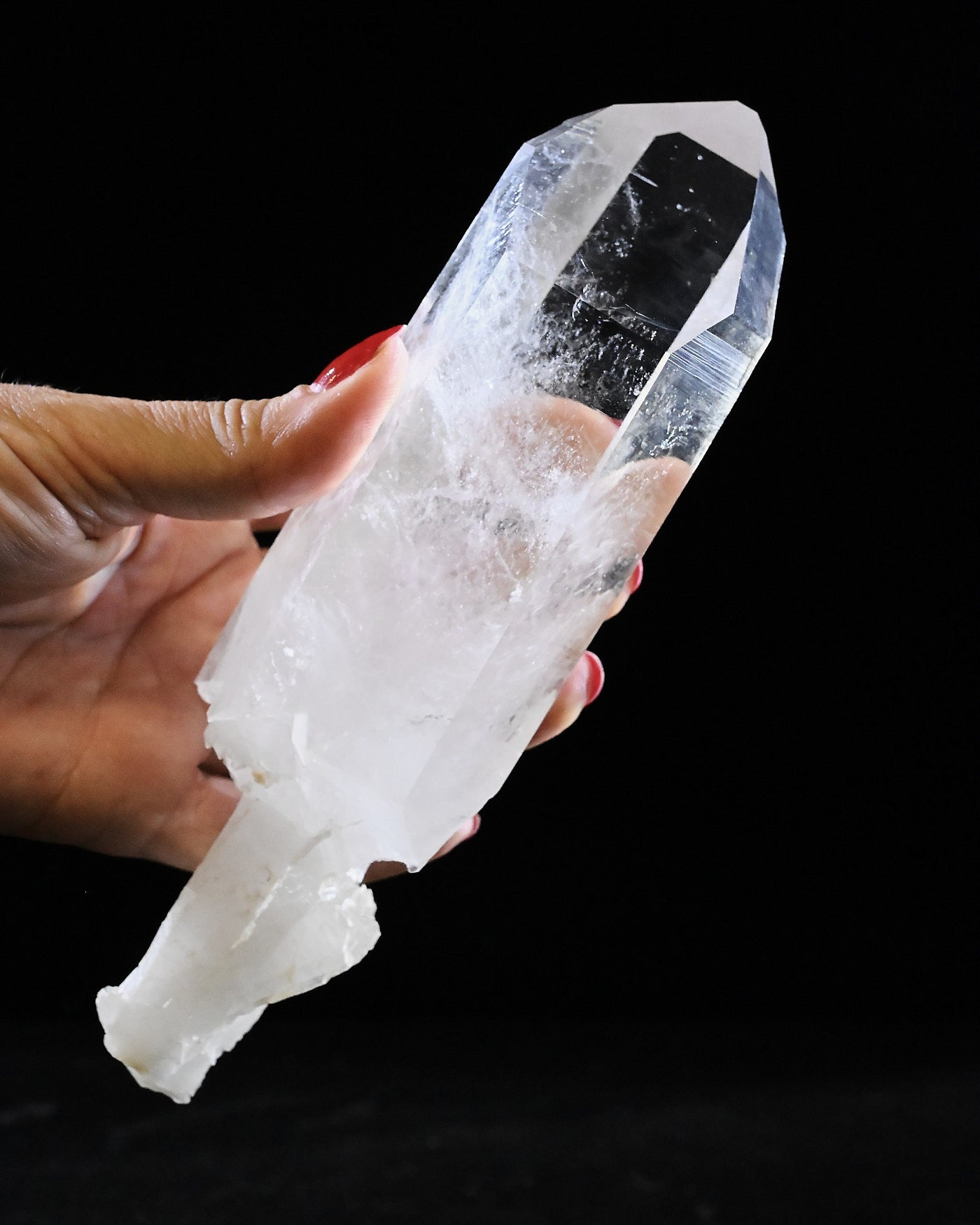 Arkansas Quartz Scepter 0.975 lb — 7x3 inches