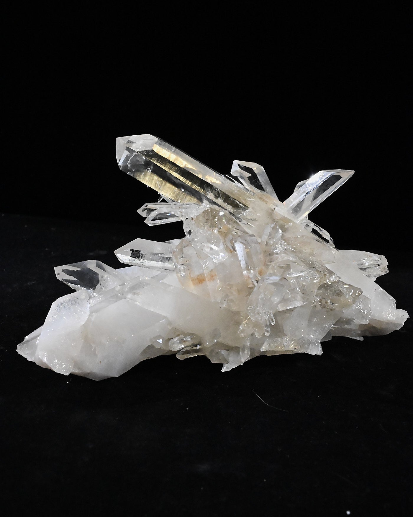 Arkansas WW2 Quartz Cluster 3.6 lbs — Fisher Mountain — 8x4x5 in