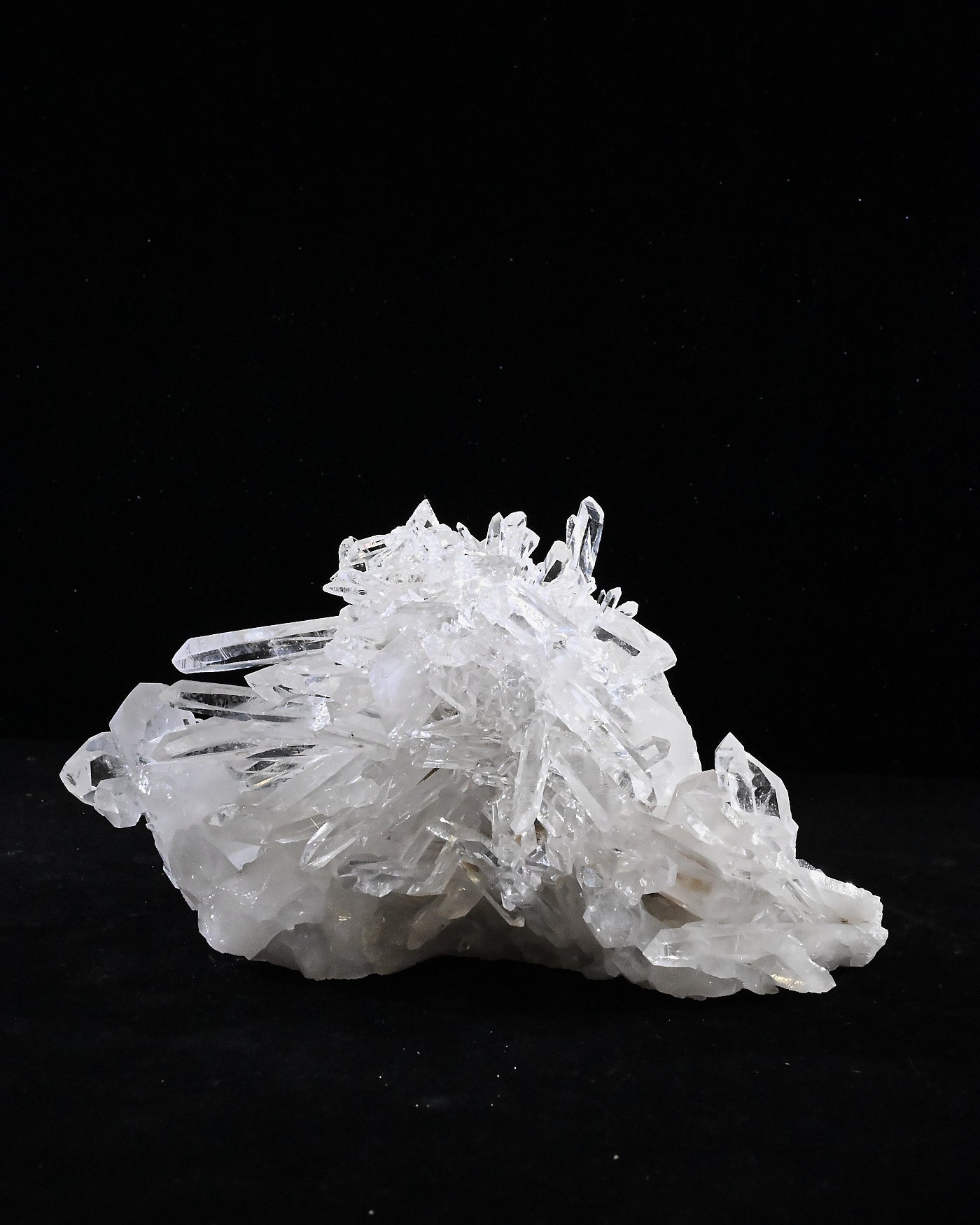 Arkansas Clear Quartz Cluster 4.8 lbs — 9x6x4 inches