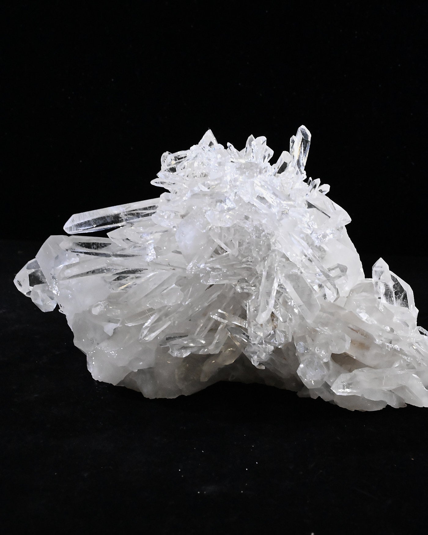 Arkansas Clear Quartz Cluster 4.8 lbs — 9x6x4 inches