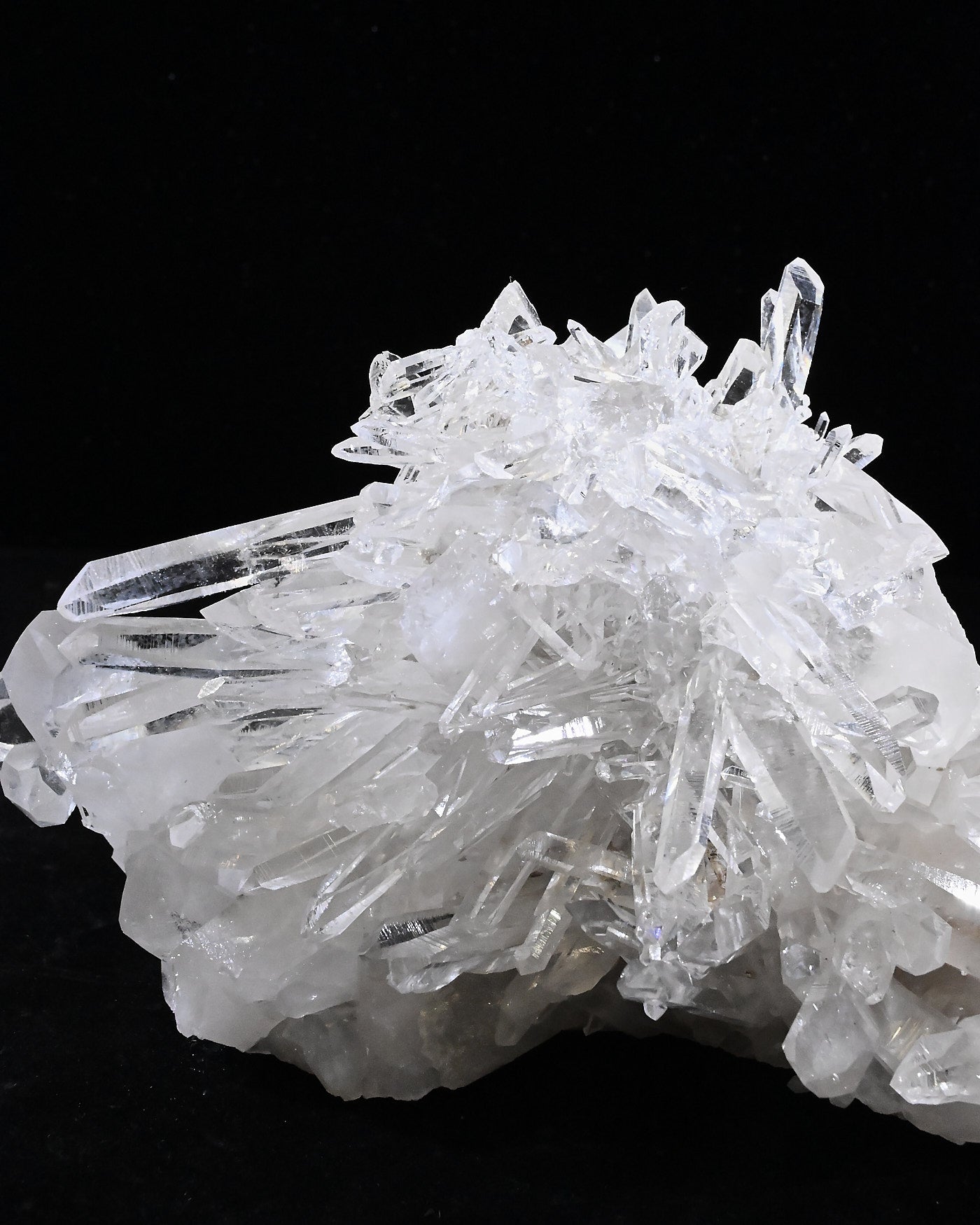 Arkansas Clear Quartz Cluster 4.8 lbs — 9x6x4 inches
