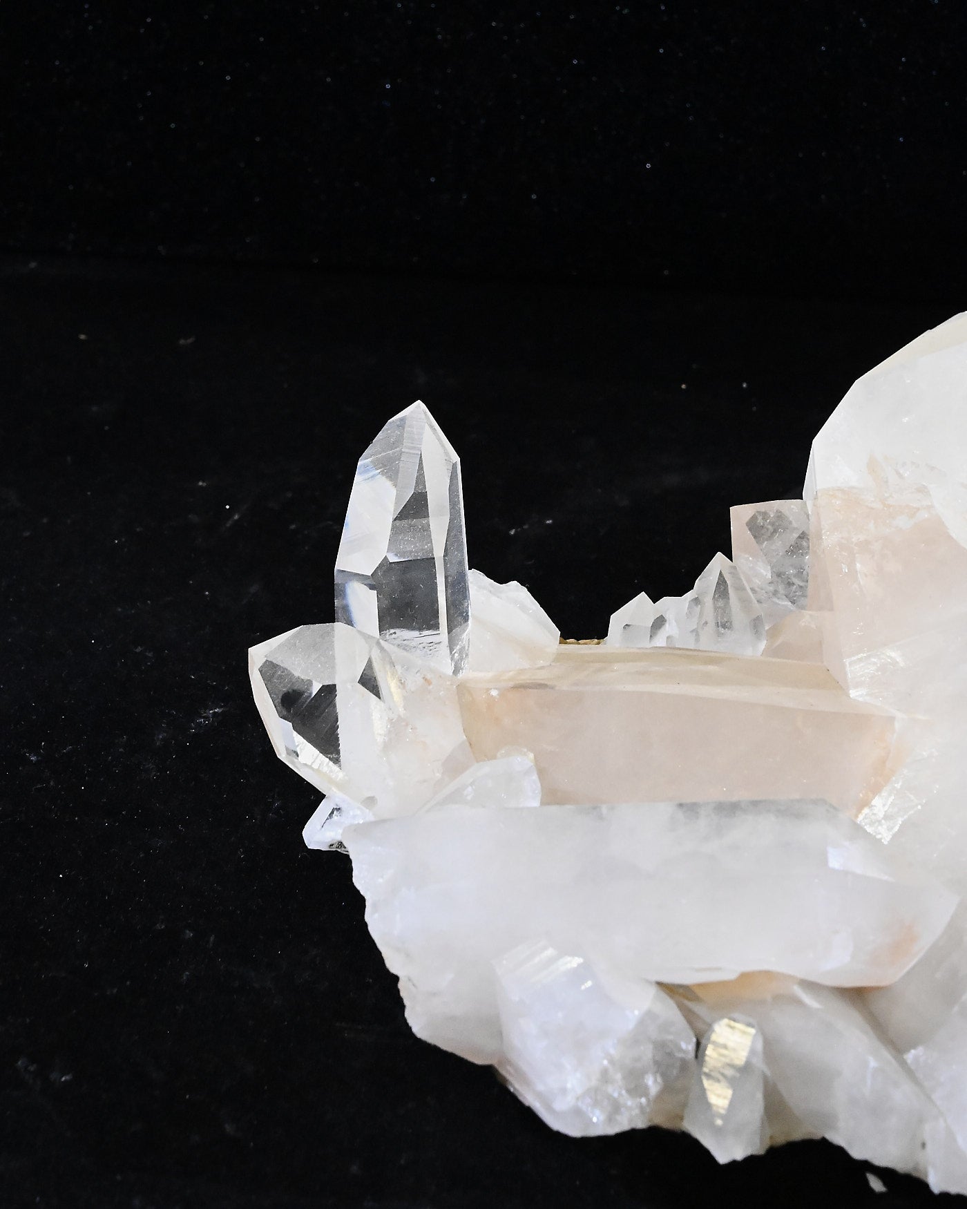 Arkansas Vortex Quartz Cluster 6 lbs — 11x6x3 inches