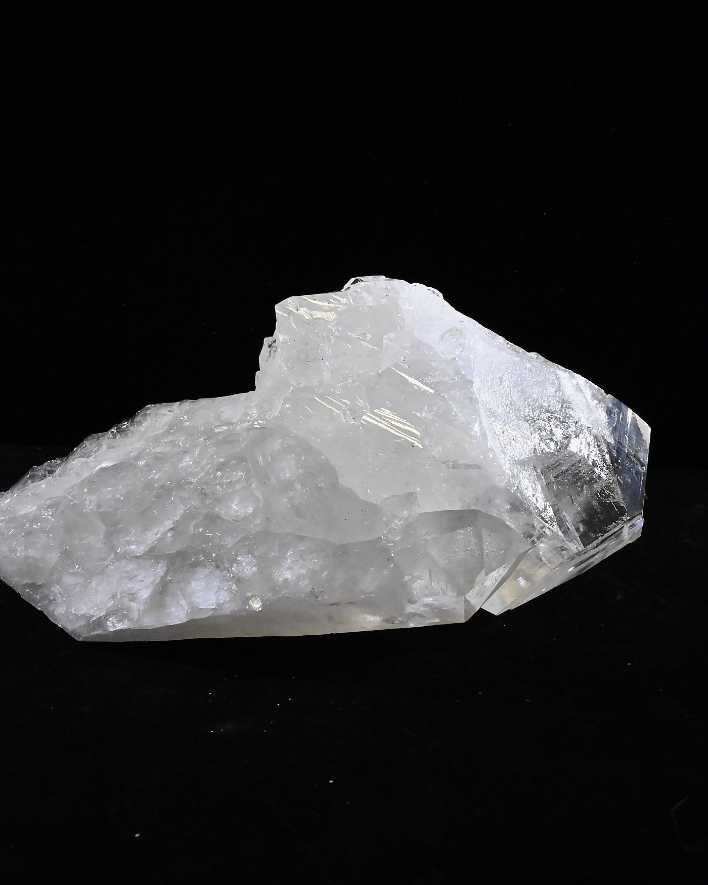 Arkansas Vortex Quartz Statement Cluster 9.4 lbs — 11x6x6 inches