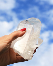 Arkansas Clear Quartz Cluster 1.4 lbs — Zigras — 5x3 inches