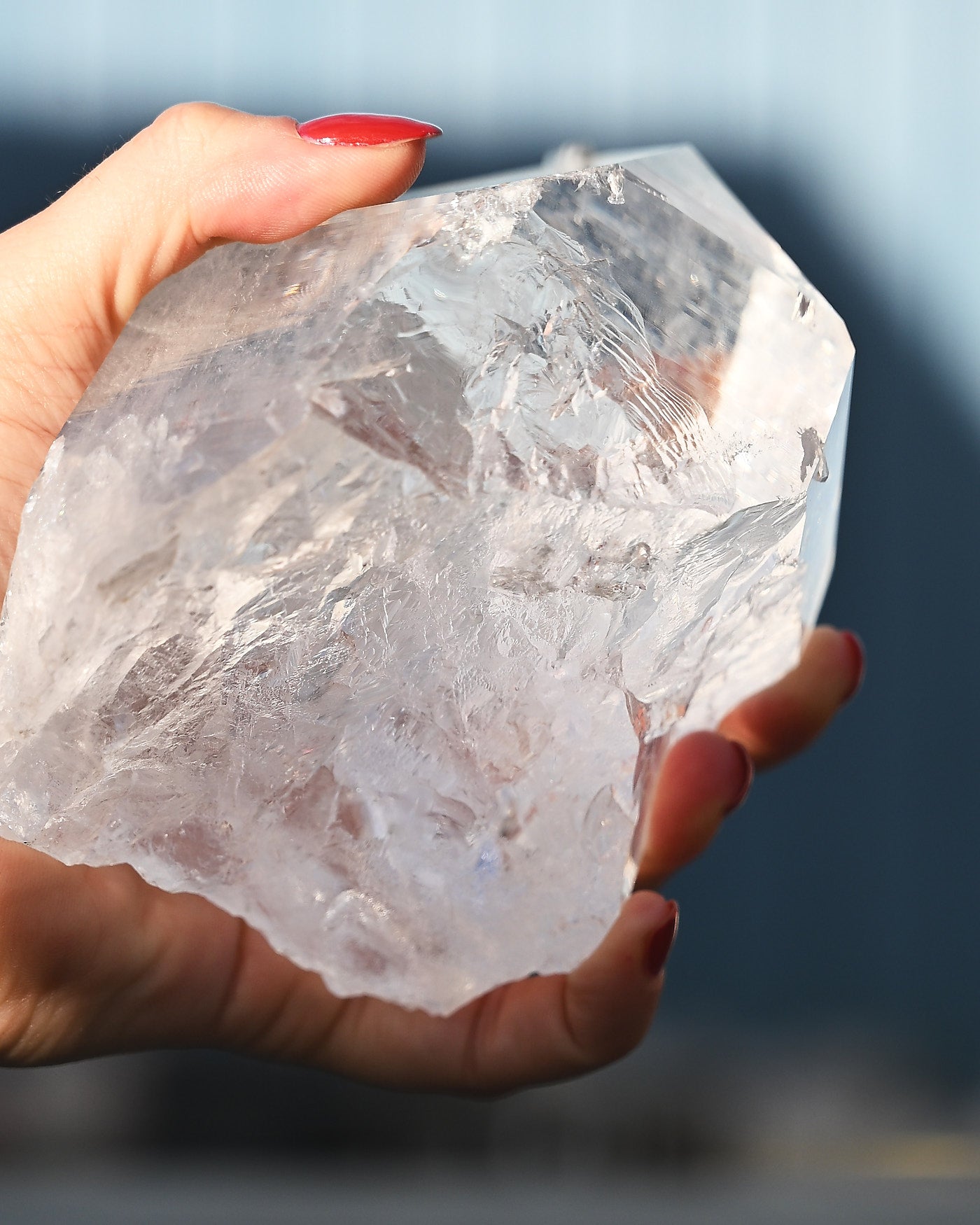 Arkansas Vortex Quartz Self-Healed 2.5 lbs — 5x4x3 in