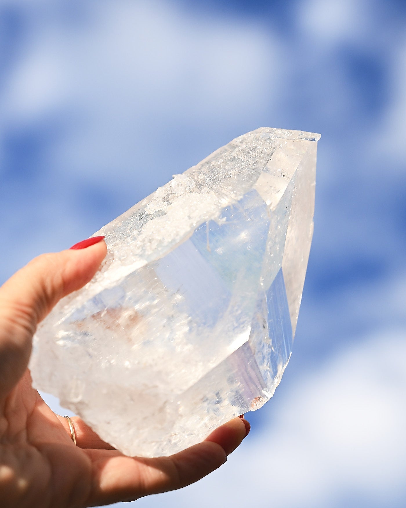 Arkansas Vortex Quartz Self-Healed 2.5 lbs — 5x4x3 in