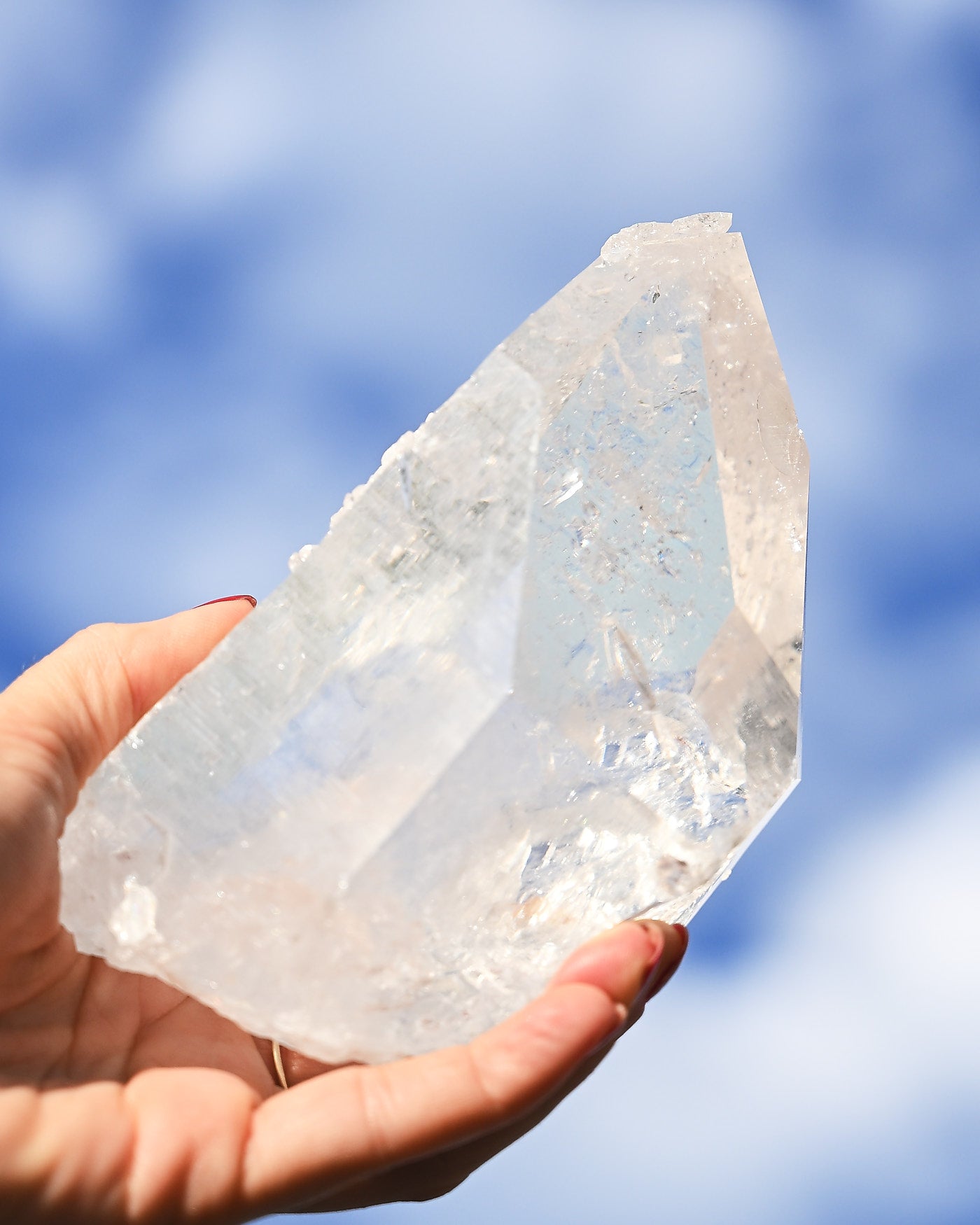 Arkansas Vortex Quartz Self-Healed 2.5 lbs — 5x4x3 in