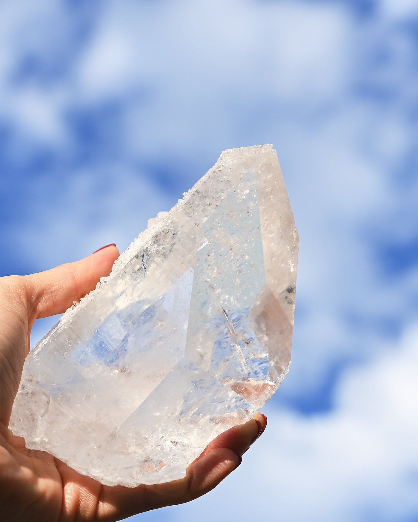 Arkansas Vortex Quartz Self-Healed 2.5 lbs — 5x4x3 in