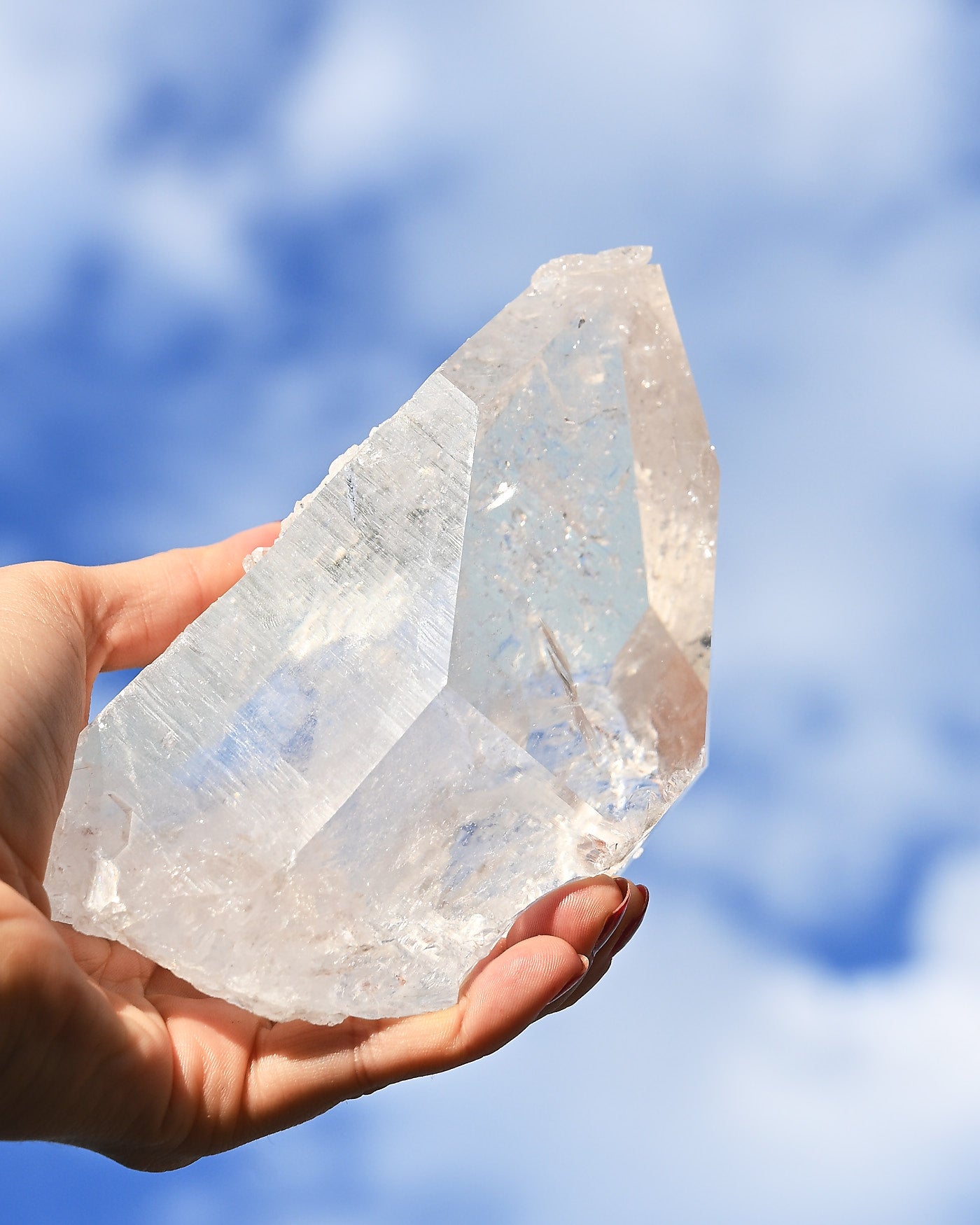 Arkansas Vortex Quartz Self-Healed 2.5 lbs — 5x4x3 in