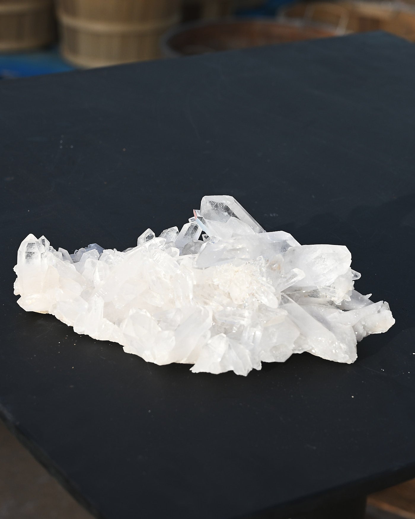 Arkansas Clear Quartz Cluster 2.6 lbs — 8x4x4 inches