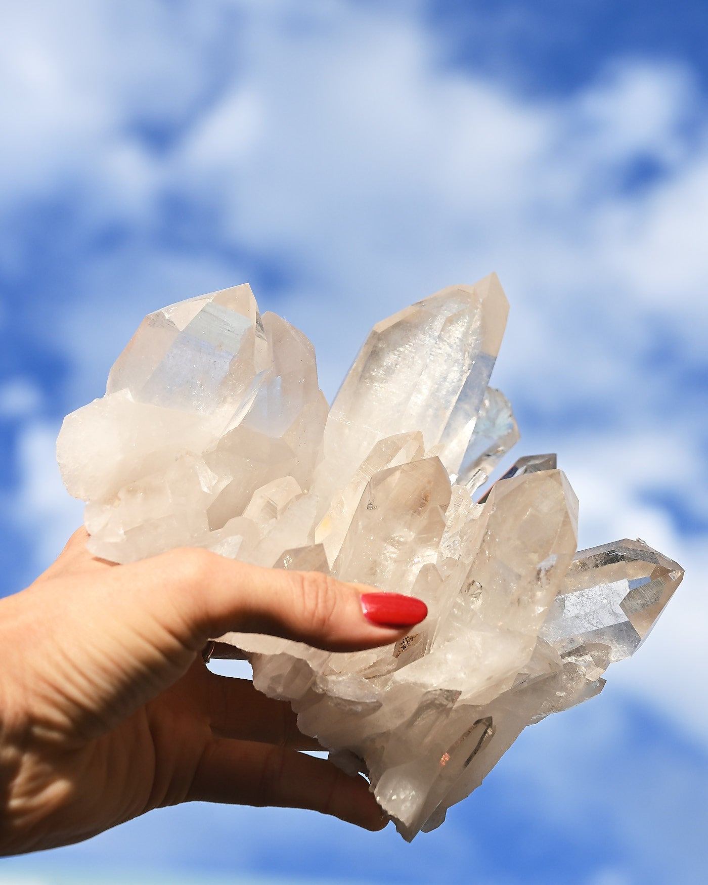 Arkansas Self-Healed Quartz 3.2 lbs — Fisher Mountain — 6x4x5 inches