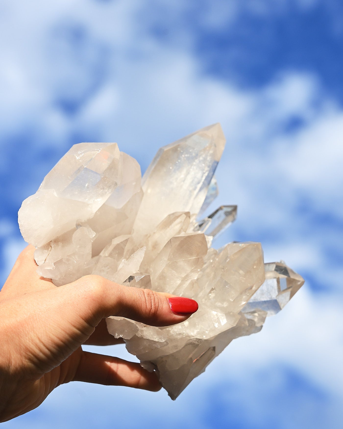 Arkansas Self-Healed Quartz 3.2 lbs — Fisher Mountain — 6x4x5 inches