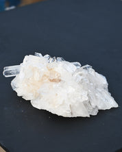 Arkansas Clear Quartz Cluster 4.2 lbs — Fisher Mountain — 8x6x6 inches