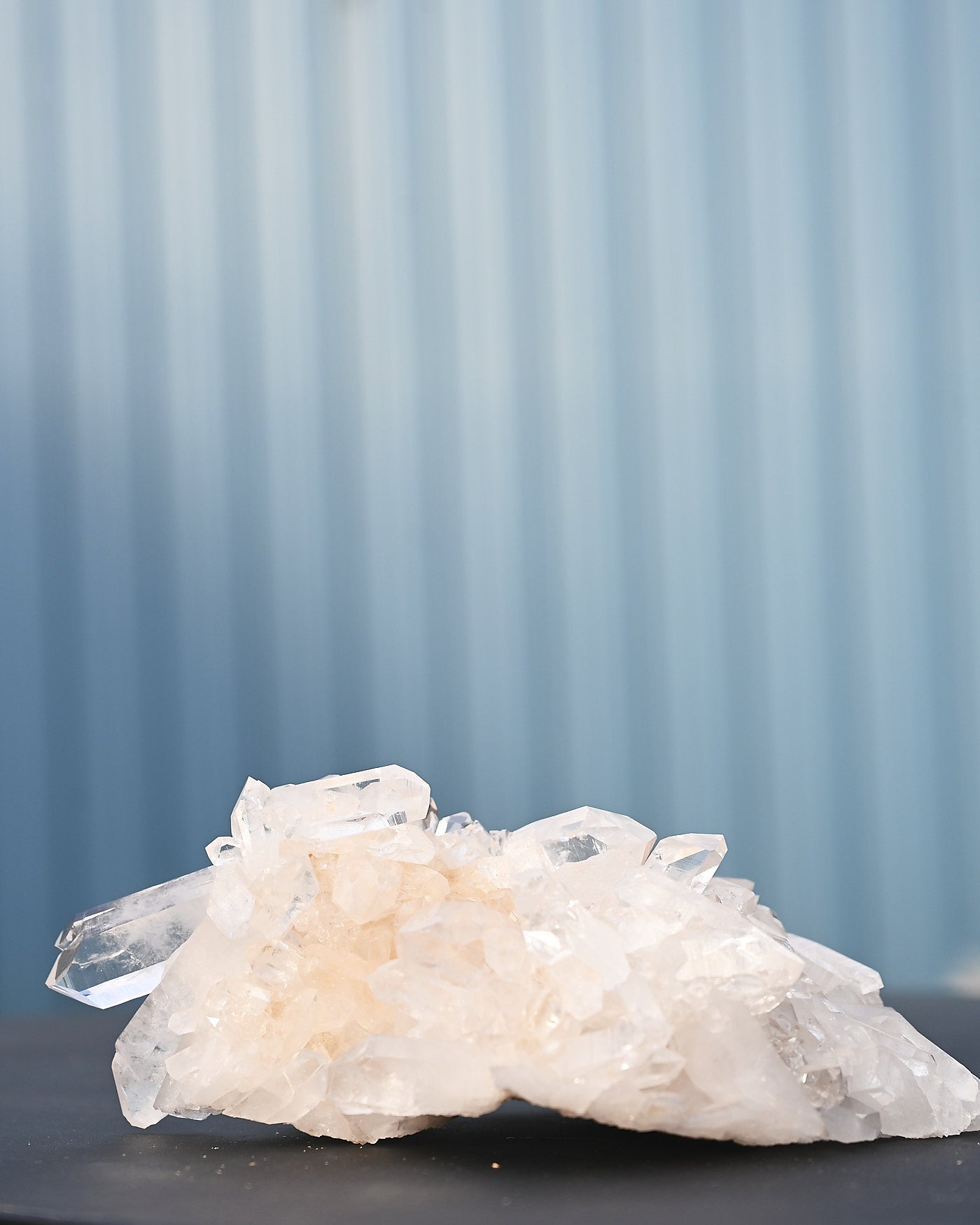 Arkansas Clear Quartz Cluster 4.2 lbs — Fisher Mountain — 8x6x6 inches