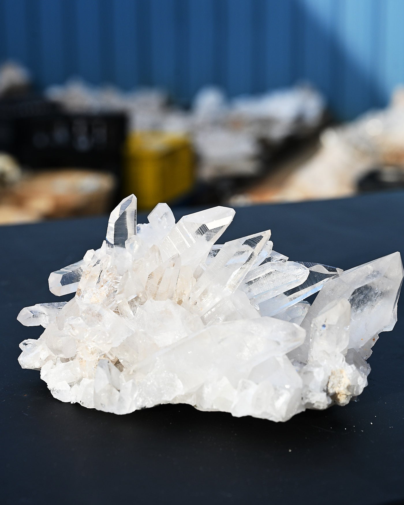 Arkansas Clear Quartz Cluster 4.4 lbs — 8x4x4 inches