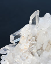 Arkansas Clear Quartz Cluster 4.4 lbs — 8x4x4 inches