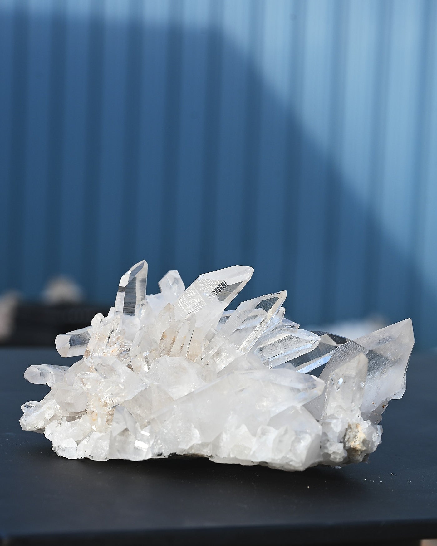 Arkansas Clear Quartz Cluster 4.4 lbs — 8x4x4 inches