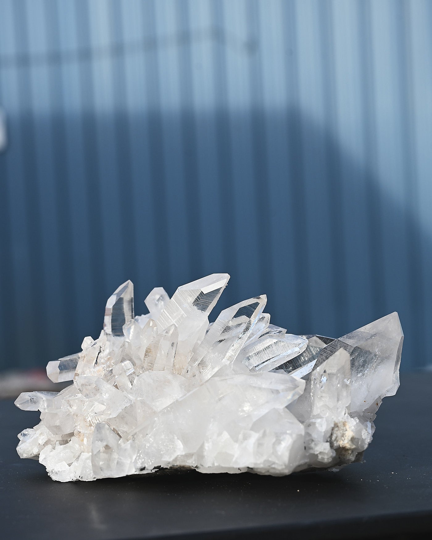 Arkansas Clear Quartz Cluster 4.4 lbs — 8x4x4 inches