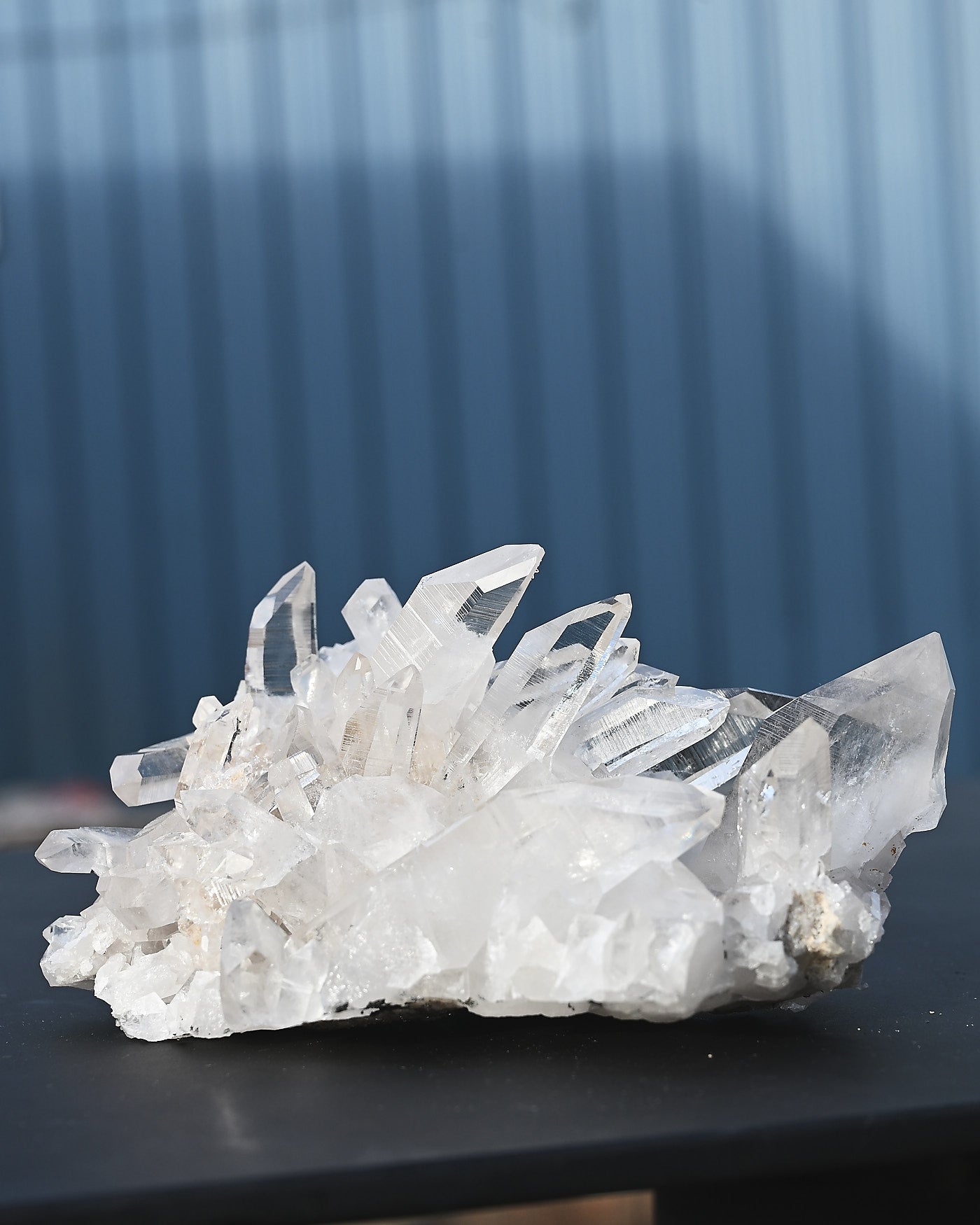Arkansas Clear Quartz Cluster 4.4 lbs — 8x4x4 in