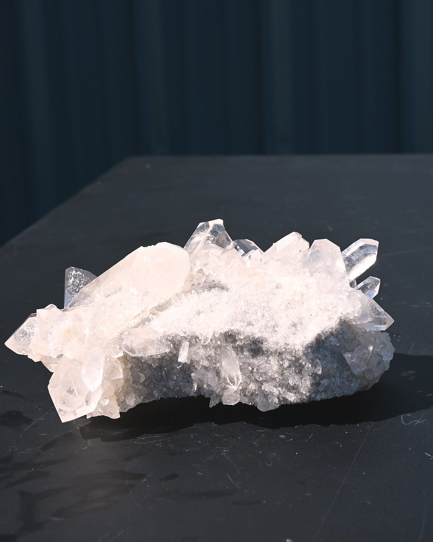 Arkansas Clear Quartz Cluster 1.380 lbs Fisher Mountain