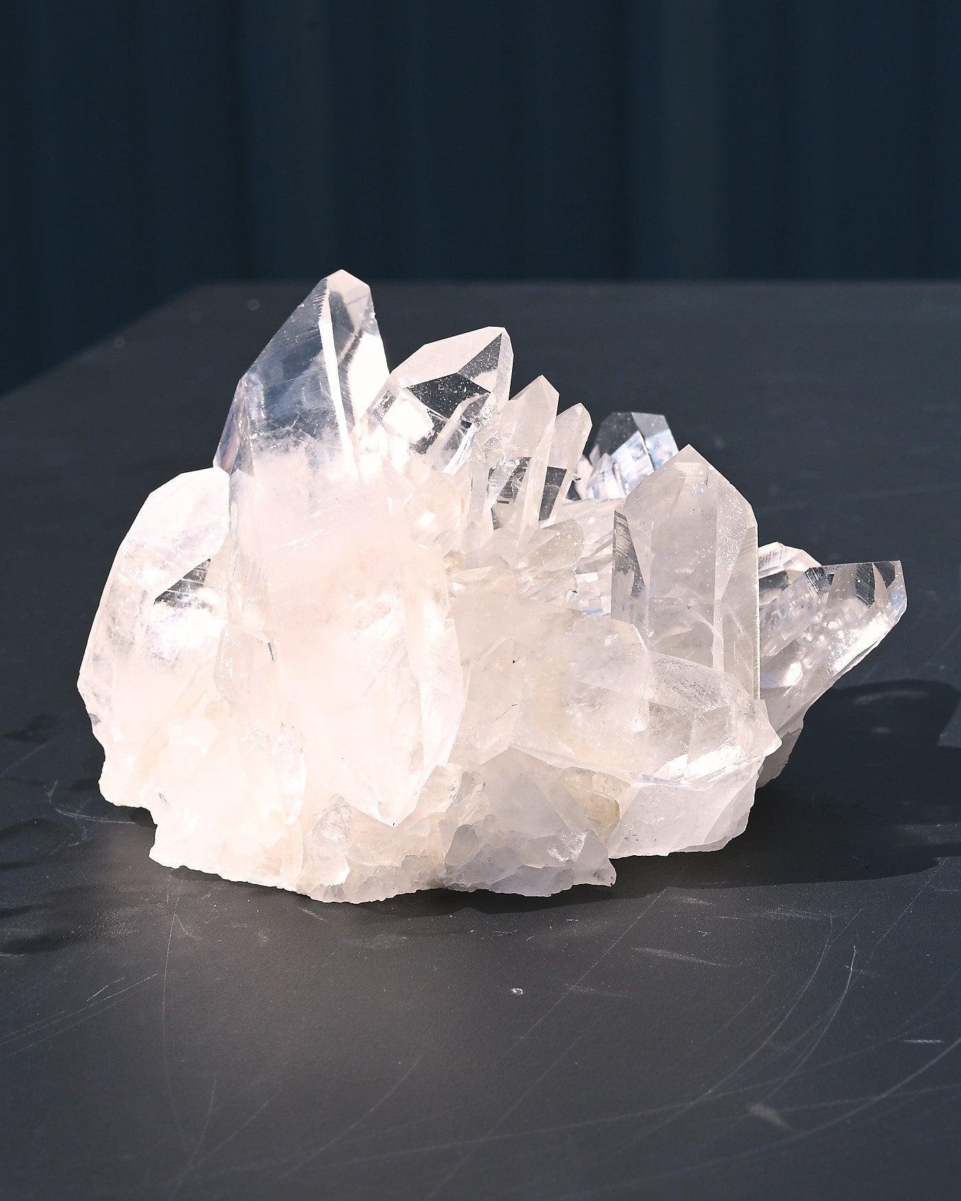 Arkansas Clear Quartz Cluster 1.555 lbs Fisher Mountain