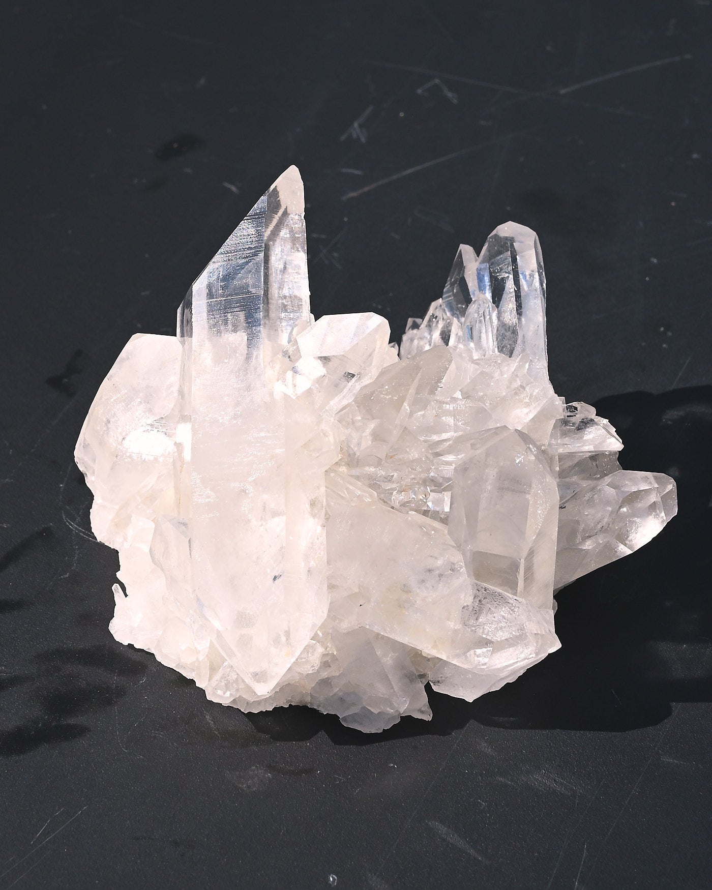 Arkansas Clear Quartz Cluster 1.555 lbs Fisher Mountain