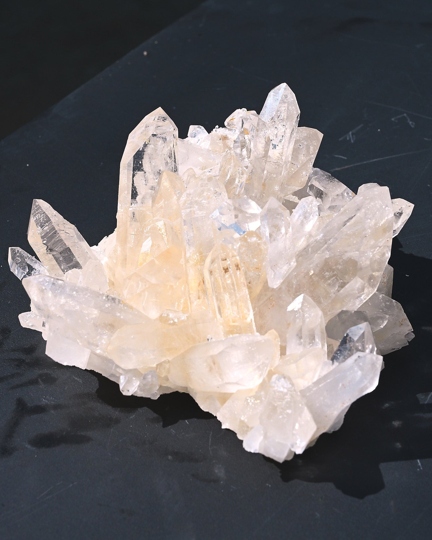 Arkansas Clear Quartz Cluster 1.950 lbs Fisher Mountain