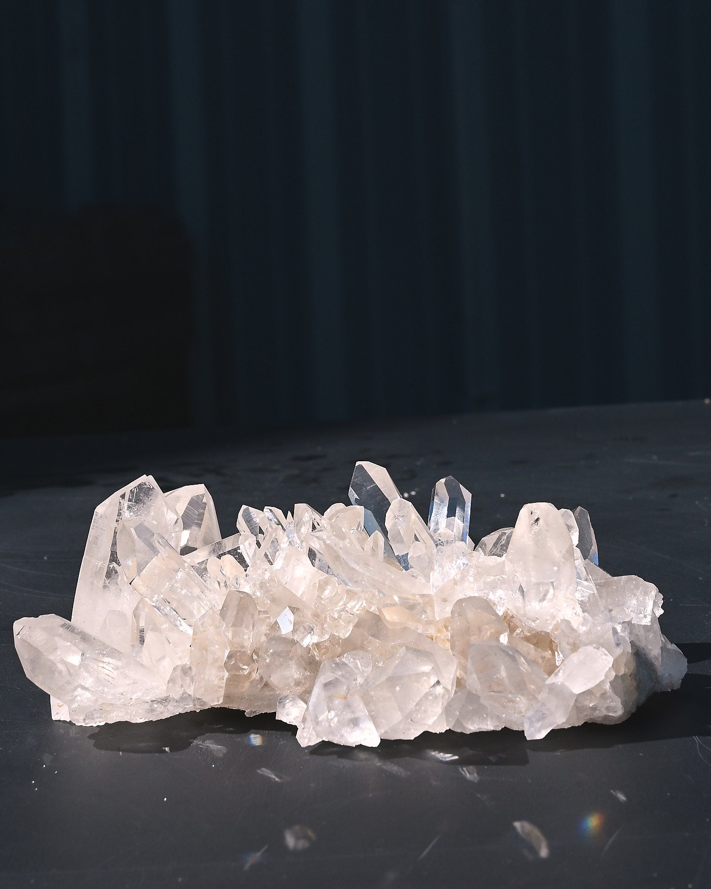 Arkansas Clear Quartz Cluster 1.985 lbs Fisher Mountain