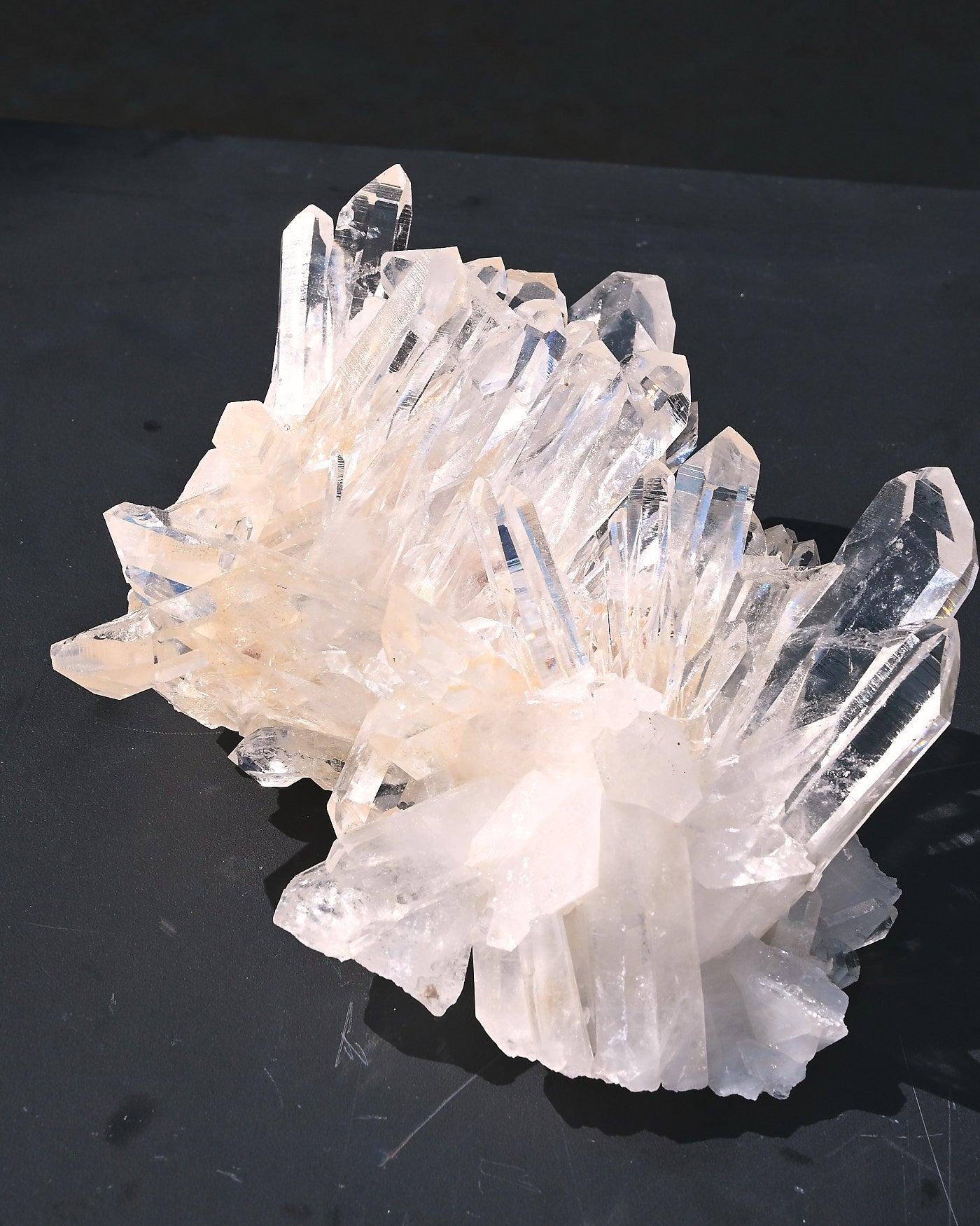 Arkansas Clear Quartz Cluster 4.645 lbs Fisher Mountain