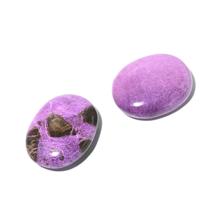 Atlantisite Palm Stone — Serpentine crystal specimen