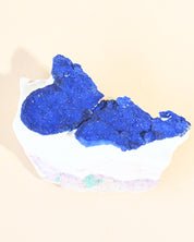 Azurite Sun, Malbunka Copper Mine, Australia - close up detail