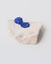 Azurite on Matrix Morocco 36g - side angle