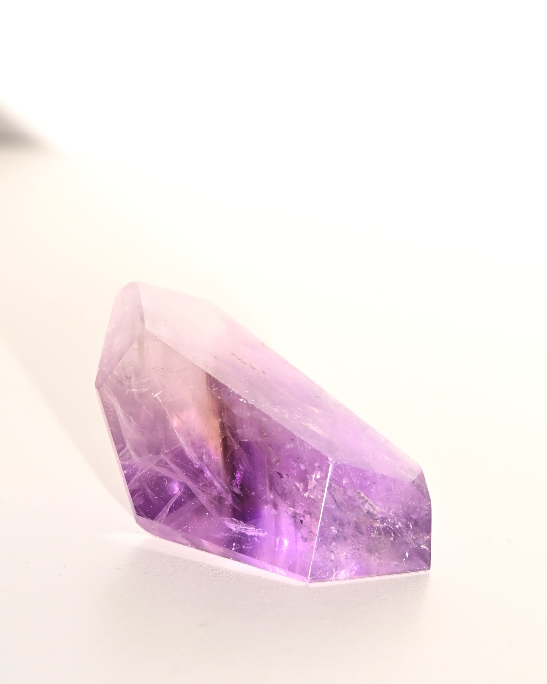 Geometric Bahia Amethyst Phantom Crystal