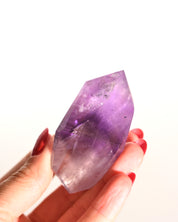 Geometric Bahia Amethyst Phantom Crystal