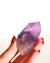 Geometric Bahia Amethyst Phantom Crystal