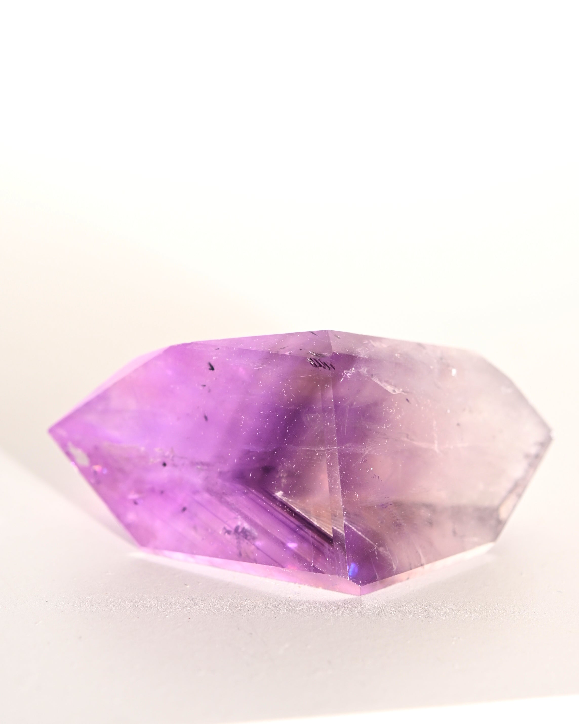 Geometric Bahia Amethyst Phantom Crystal