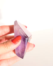 Geometric Bahia Amethyst Phantom Crystal