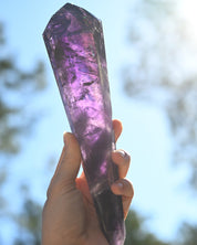 Bahia Double-Terminated Amethyst Point