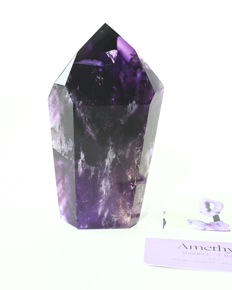 Super Quality Bahia Phantom Amethyst Tower 517g