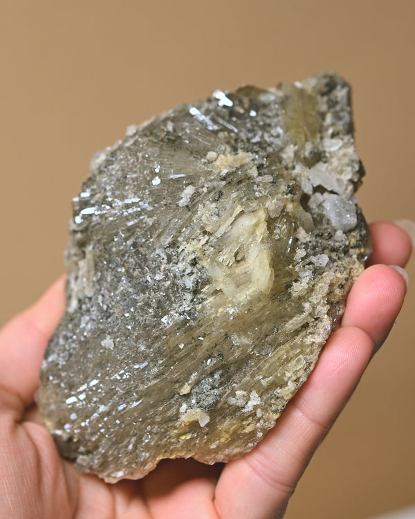 Barite & Calcite on Matrix