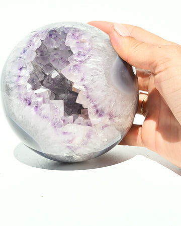 Amethyst Sphere 3.2lbs
