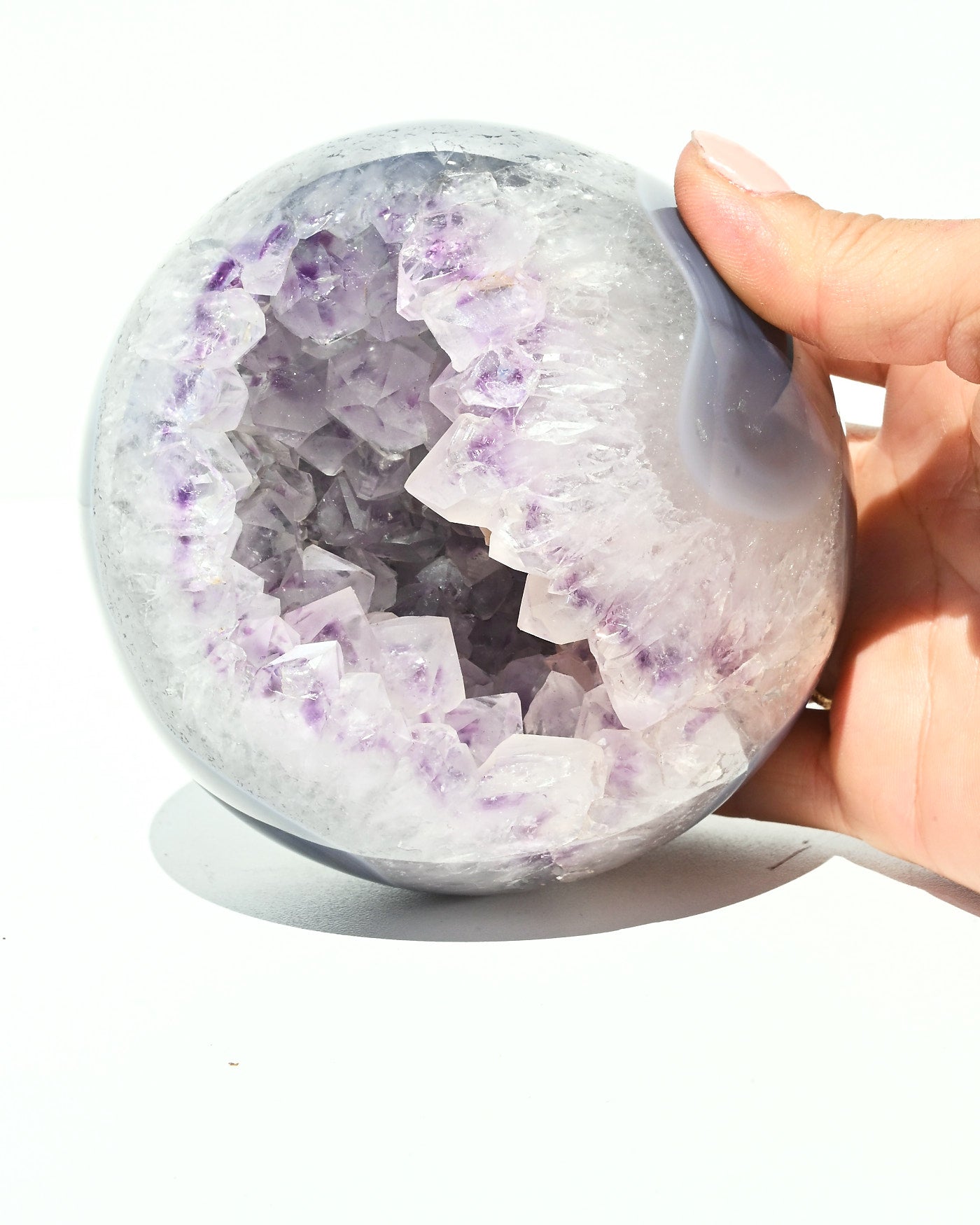 Amethyst Sphere 3.2lbs view 3