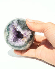 Amethyst Sphere 452g view 3
